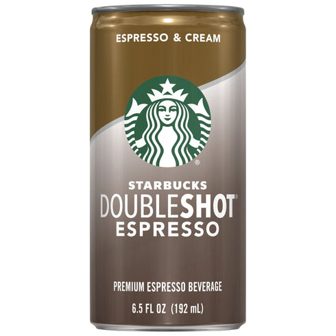 Starbucks Doubleshot Espresso Coffee Cans, 12 pk./6.5 fl. oz.